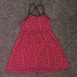 leopard print dress